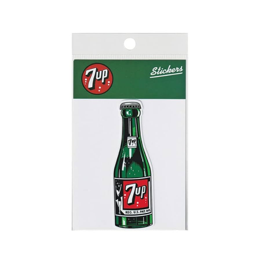 Amazon.co.jp: 7UP セブンアップ ステッカー 7UP-5 耐水 耐光